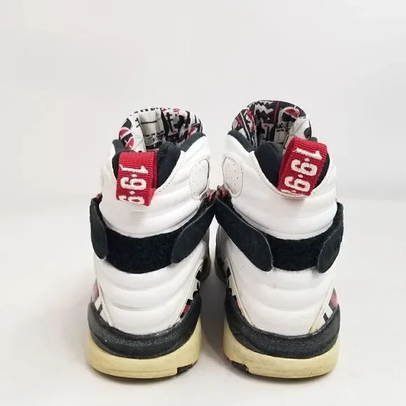Nike Air Jordan 8 Bugs Bunny Sneakers. Size 7Y or can fit as a Women's Size 8.5 - Picture 8 of 10
